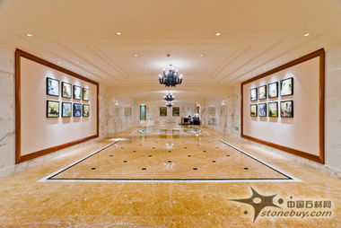 杭州黃龍飯店雪花白等大理石裝飾工程案例